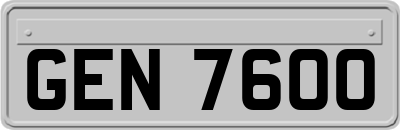GEN7600