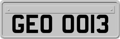GEO0013