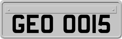 GEO0015