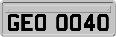 GEO0040