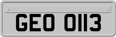 GEO0113