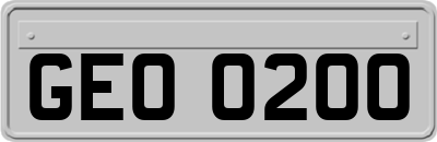 GEO0200
