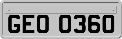 GEO0360