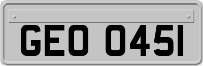 GEO0451