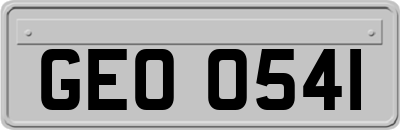 GEO0541