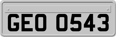GEO0543