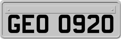 GEO0920