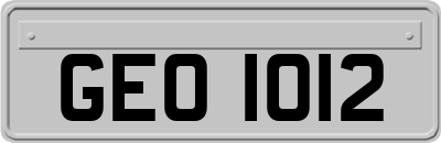 GEO1012