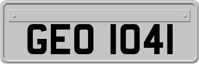 GEO1041