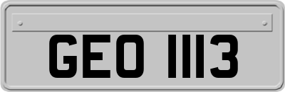 GEO1113