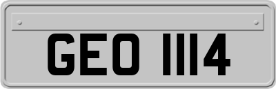 GEO1114