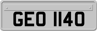 GEO1140