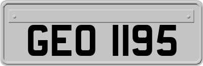 GEO1195