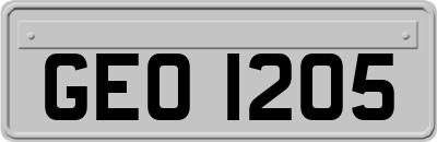 GEO1205
