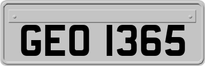 GEO1365