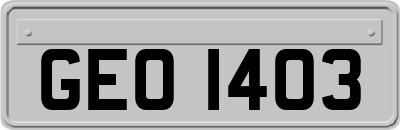 GEO1403