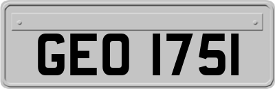 GEO1751