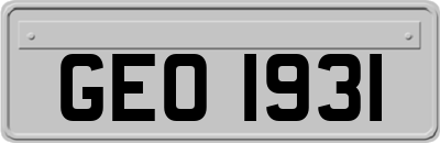 GEO1931