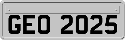 GEO2025