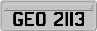 GEO2113