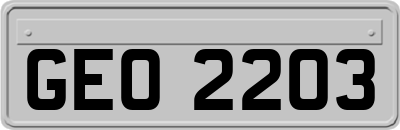 GEO2203