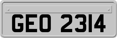 GEO2314