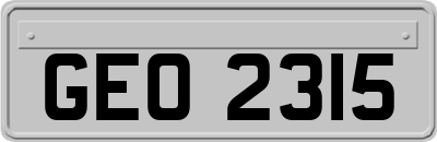 GEO2315