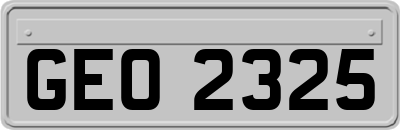 GEO2325