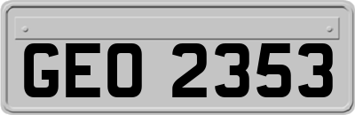 GEO2353