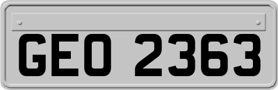 GEO2363