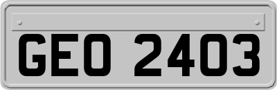 GEO2403