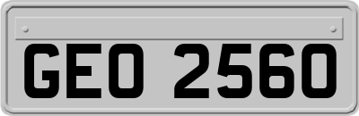 GEO2560