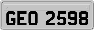 GEO2598