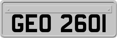 GEO2601