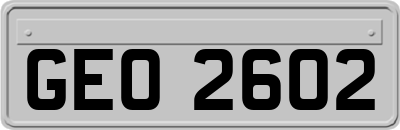GEO2602