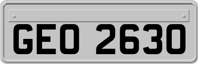 GEO2630