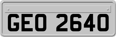 GEO2640
