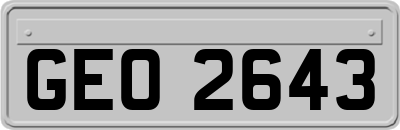 GEO2643