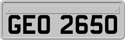 GEO2650