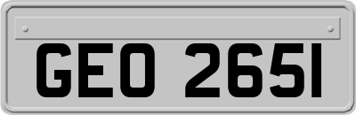 GEO2651