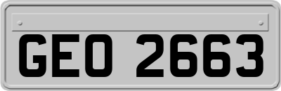GEO2663
