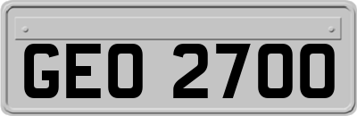 GEO2700