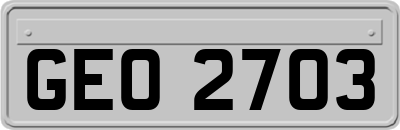 GEO2703