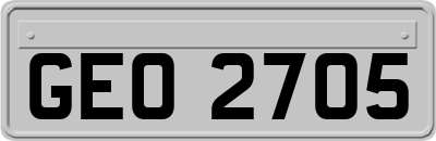 GEO2705