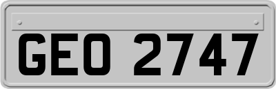 GEO2747
