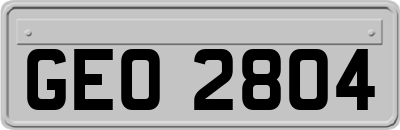 GEO2804