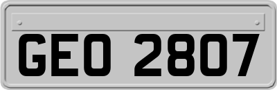 GEO2807