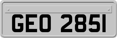 GEO2851