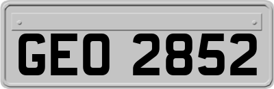 GEO2852