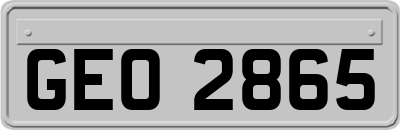 GEO2865